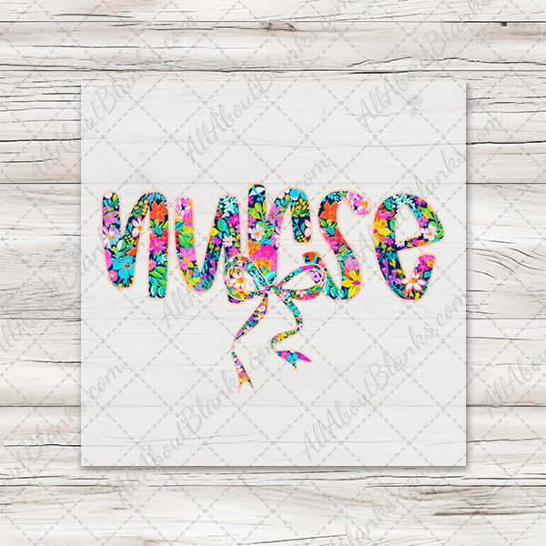 Floral Nurse Coquette Transfer - T-SHIRT SIZE