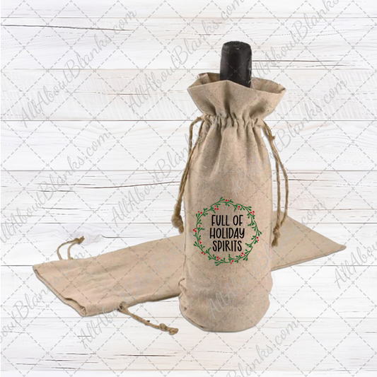 Full Of Holiday Spirits Transfer