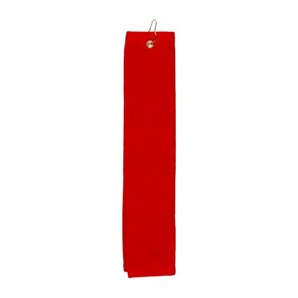 Velour Terry Golf Towel with Grommet