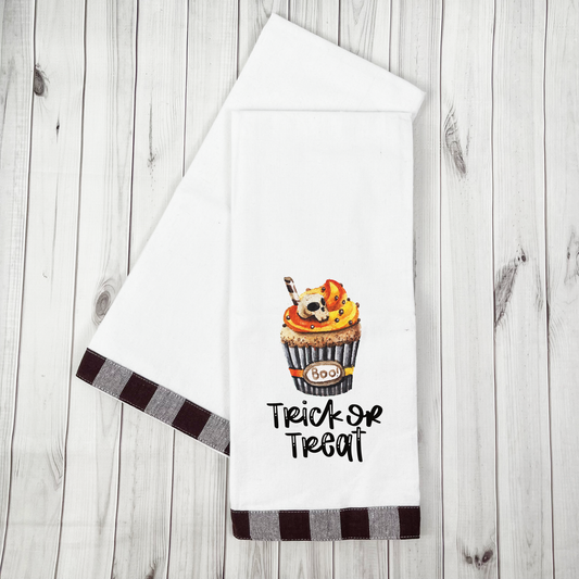 Halloween Cupcake - Trick Or Treat Transfer