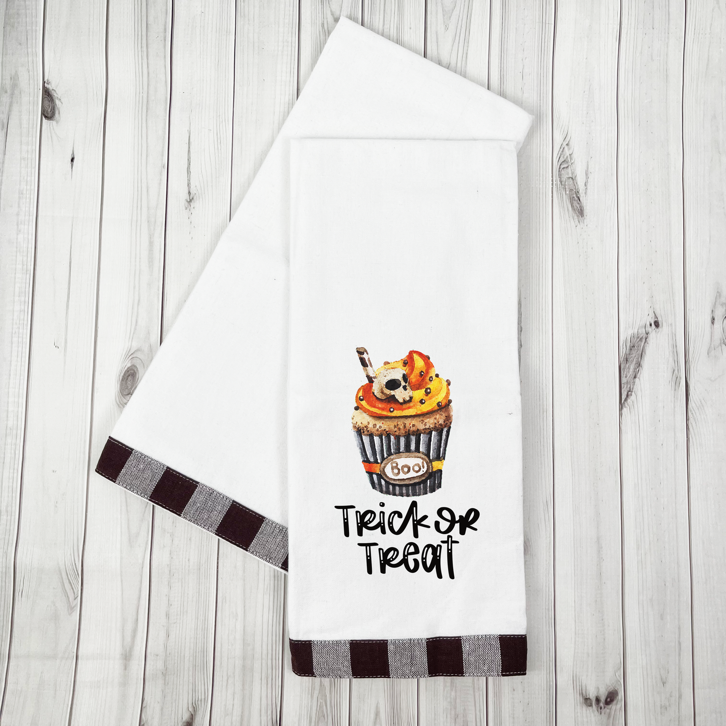Halloween Cupcake - Trick Or Treat Transfer