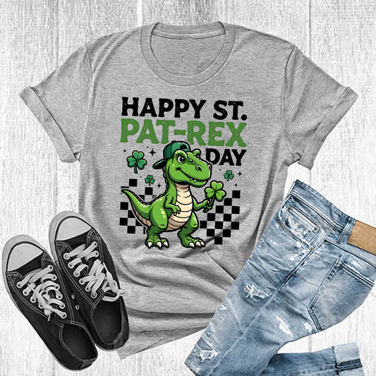 Happy St. Pat-rex Day Kids Transfer