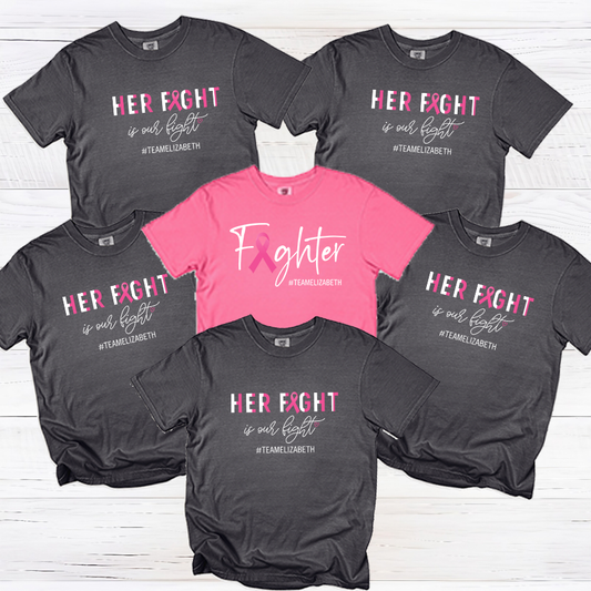 CUSTOM PERSONALIZED Her Fight Is Our Fight Transfers