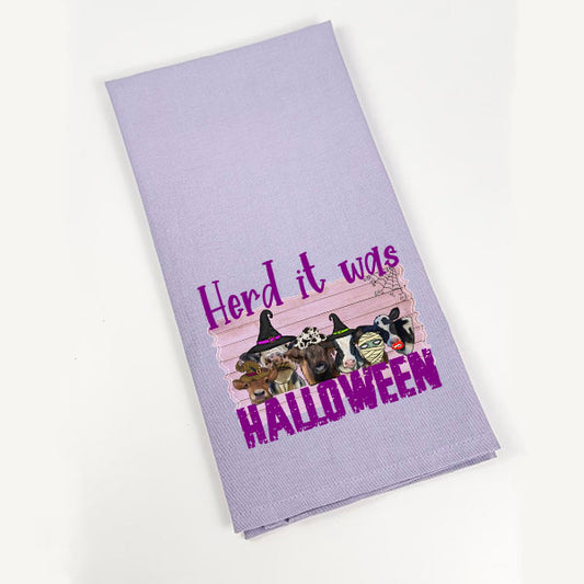 Herd It Was Halloween Transfer