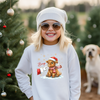 Highland Cow Santa Boop Transfer - T-SHIRT SIZE