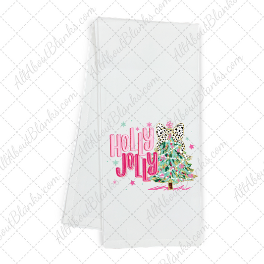 Holly Jolly Coquette Christmas Transfer