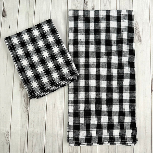 Black Kitchen Towels