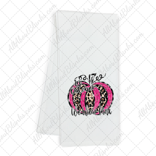 In October We Wear Pink Transfer