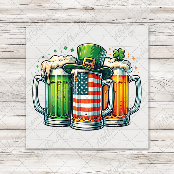 Irish Beer DTF Transfer
