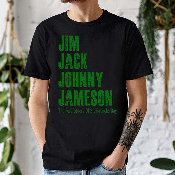 Jim Jack Johnny Jameson DTF Transfer - T-SHIRT SIZE
