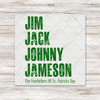 Jim Jack Johnny Jameson DTF Transfer