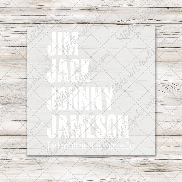 Jim Jack Johnny Jameson DTF Transfer - T-SHIRT SIZE
