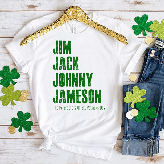 Jim Jack Johnny Jameson DTF Transfer - T-SHIRT SIZE