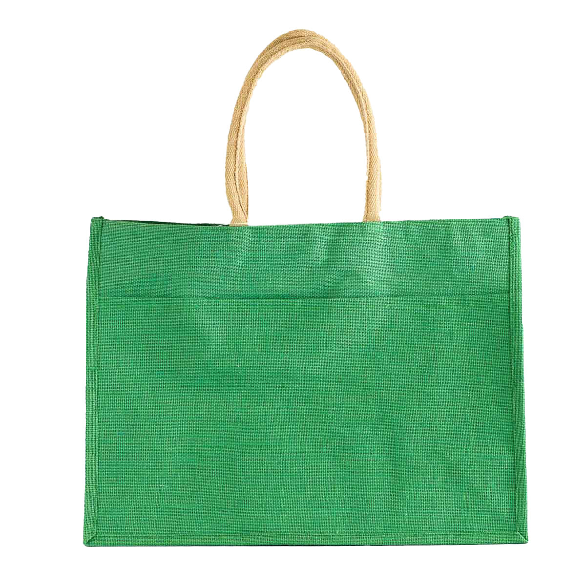 Jute Pocket Tote – All About Blanks - Main Image