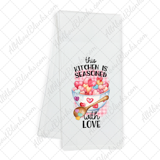 Kitchen Is Seasoned With Love DTF Transfer