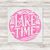 Lake Time Circle T-Shirt Transfer