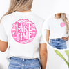 Lake Time Circle T-Shirt Transfer