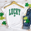 Varsity Lucky DTF Transfer - T-SHIRT SIZE