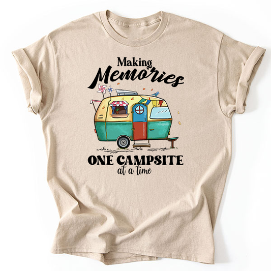 Making Memories One Campsite Transfer - T-SHIRT SIZE