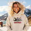 Merry Christmas Cowhide Trees Trio Transfer