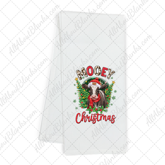 Mooey Christmas Cow Transfer