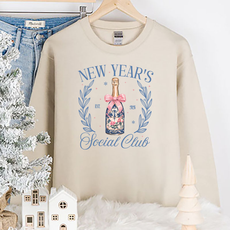 New Years Social Club DTF Transfer