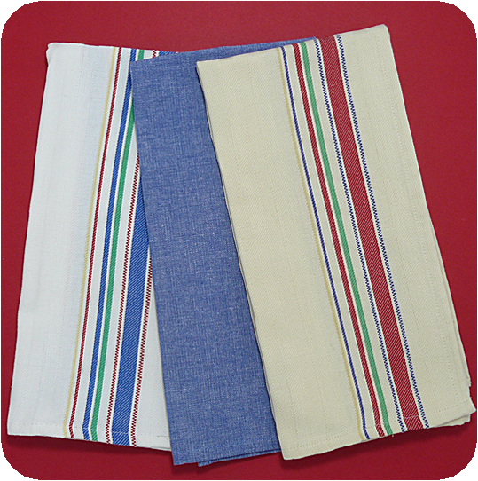 Nostalgia Stripe Kitchen Tea Towels
