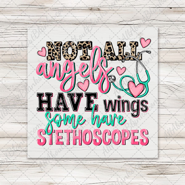Not All Angels Have Wings Transfer - T-SHIRT SIZE