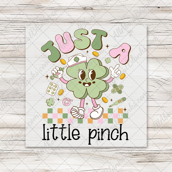 Just A Little Pinch Nurse Transfer - T-SHIRT SIZE