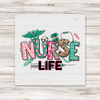 Nurse Life Transfer - T-SHIRT SIZE