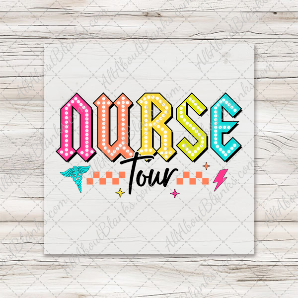 Nurse Tour Transfers - T-SHIRT SIZE