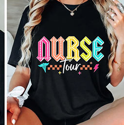 Nurse Tour Transfers - T-SHIRT SIZE