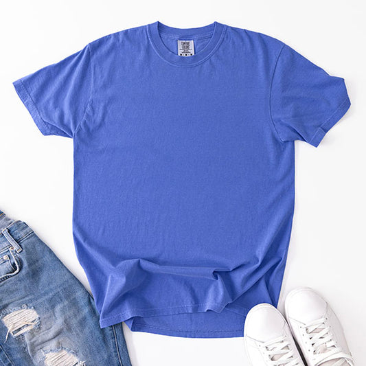 Comfort Colors Adult Heavyweight Tee - Flo Blue