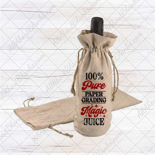 Paper Grading Juice Transfer