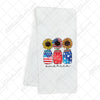 Patriotic Sunflower Mason Jars Transfer