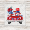 Patriotic Gnome Transfer - T-SHIRT SIZE