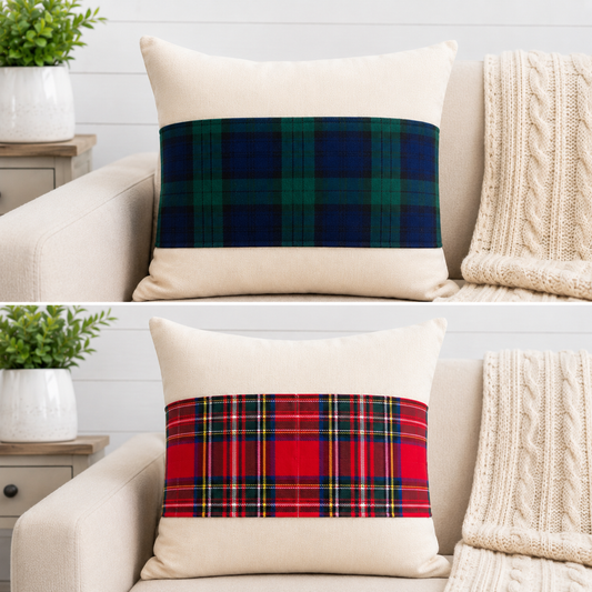 Tartan Pillow Wraps