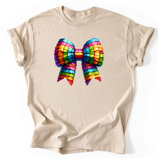 Pinata Bow Transfer - T-SHIRT SIZE