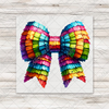Pinata Bow Transfer - T-SHIRT SIZE