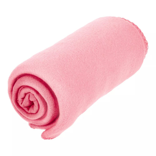 Deluxe Fleece Blanket - Light Pink