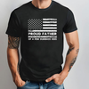 Proud Father Of A Few Dumbass Kids (Flag) Transfer - T-SHIRT SIZE