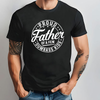 Proud Father Of A Few Dumbass Kids (Circle) Transfer - T-SHIRT SIZE