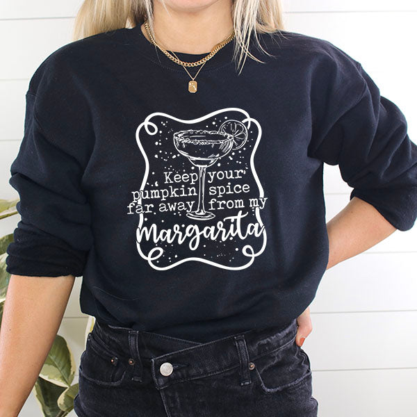 Keep Your Pumpkin Spice Away From My Margarita - T-SHIRT SIZE