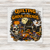 Quilting With My Ghoul-friends Transfer