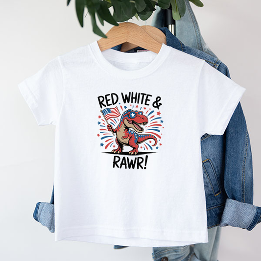 Red White Rawr Transfer