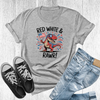 Red White Rawr Transfer