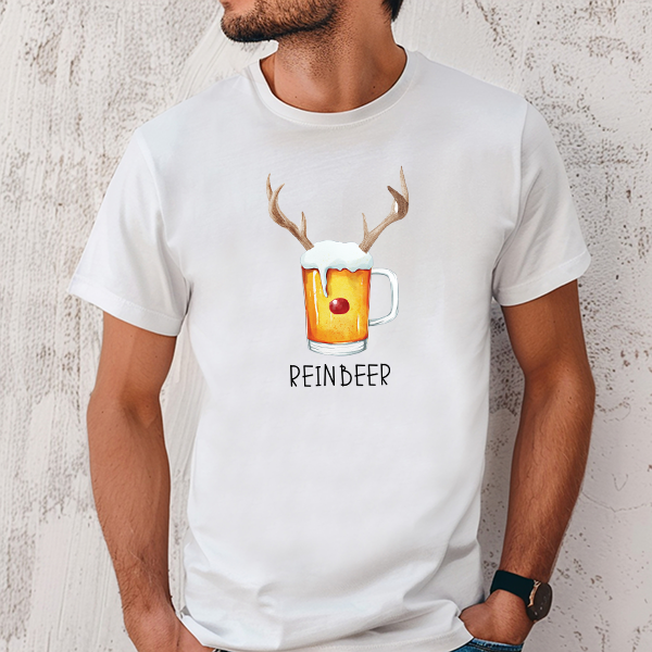 Reinbeer Transfer - T-SHIRT SIZE