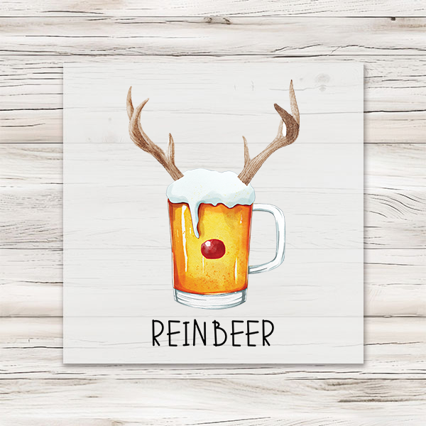 Reinbeer Transfer - T-SHIRT SIZE