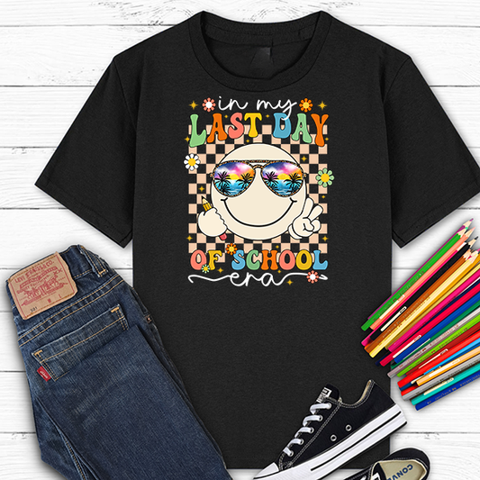 Retro In My Last Day Of School Era T-Shirt Transfer