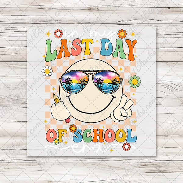Retro In My Last Day Of School Era T-Shirt Transfer